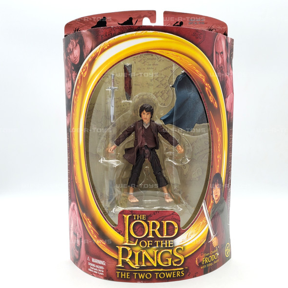 Lord of the Rings Elven Cloaked Frodo Figure 2002 Toy Biz #81167 NEW