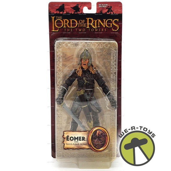 Lord of the Rings Eomer with Sword-Attack Action Figure 2003 Toy Biz #81400
