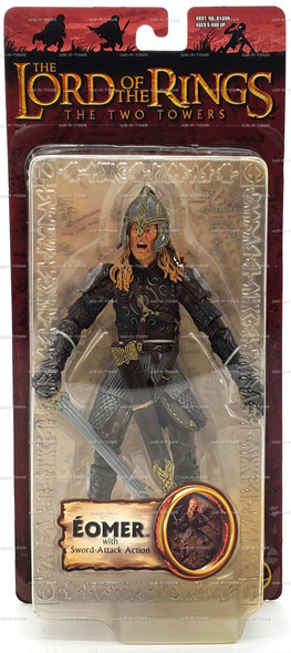 Lord of the Rings Eomer with Sword-Attack Action Figure 2003 Toy Biz #81400