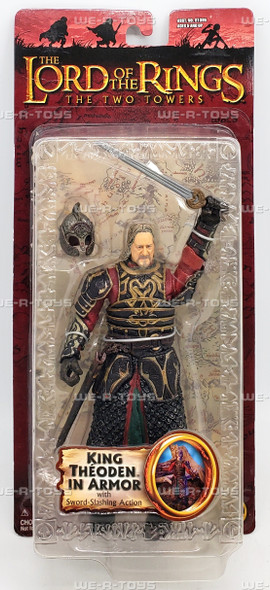 Lord of the Rings King Theoden in Armor 2003 Toy Biz #81397 NRFB
