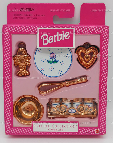 Barbie Special Collection Cookware Set 1997 Mattel 18435 New