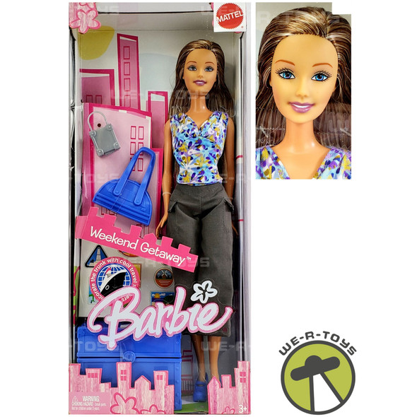 Barbie Weekend Get-Away Shopping Fun Doll 2005 Mattel #G8578 NRFB