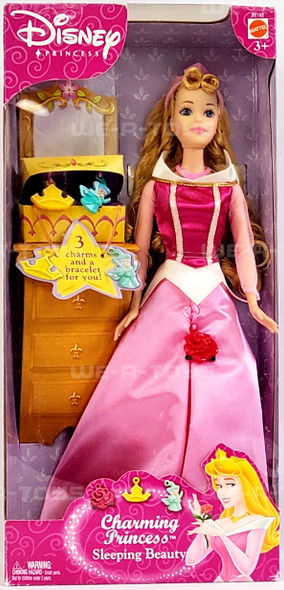 Disney Princess Charming Princess Sleeping Beauty Doll 2003 Mattel B7182 NRFB