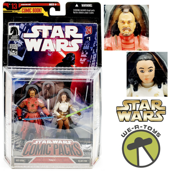 Star Wars Expanded Universe Comic Packs Bultar Swan & Koffi Arana Action Figure