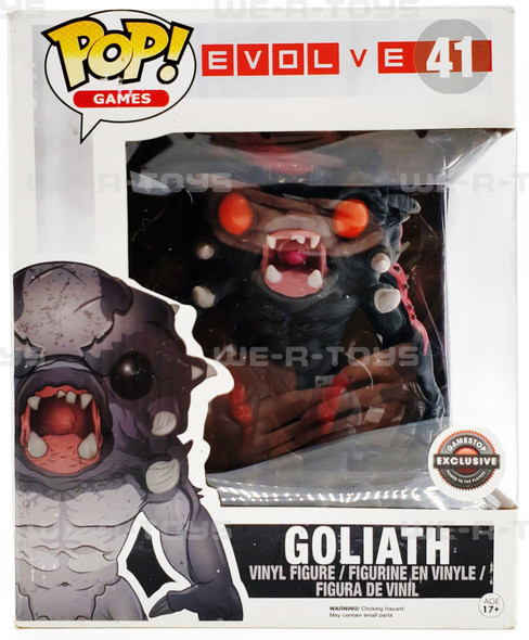 Funko POP Games Evolve Goliath Gamestop Exclusive 6" Vinyl Figure