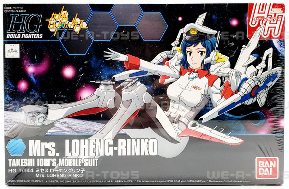 Bandai HG Gundam Build Fighters Mrs. Loheng Rinko Toy Model Figure Kit