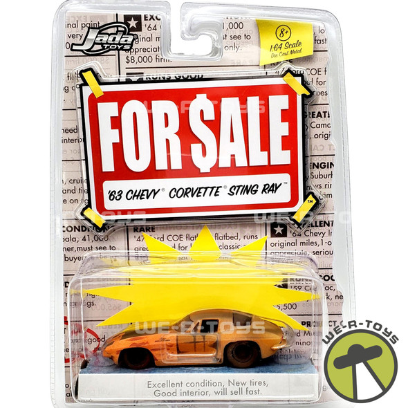 Jada Toys For Sale $ale Collection '63 Corvette Sting Ray1:64 Scale NRFP