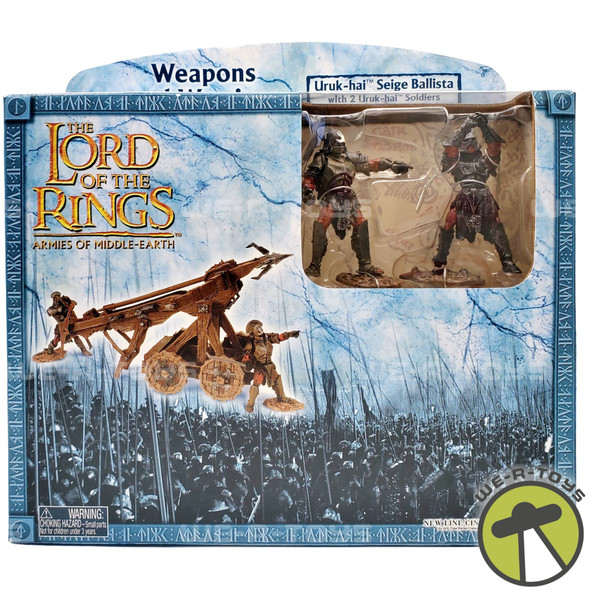 The Lord of the Rings Armies of Middle-Earth Uruk-Hai Seige Ballista NEW