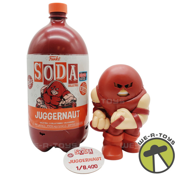 Marvel Juggernaut Funko Soda 3 Liter 2022 Limited Edition Figure USED