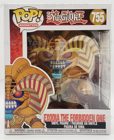 Yu-Gi-Oh! Exodia The Forbidden One 2020 Funko Super Pop! Animation Vinyl NEW