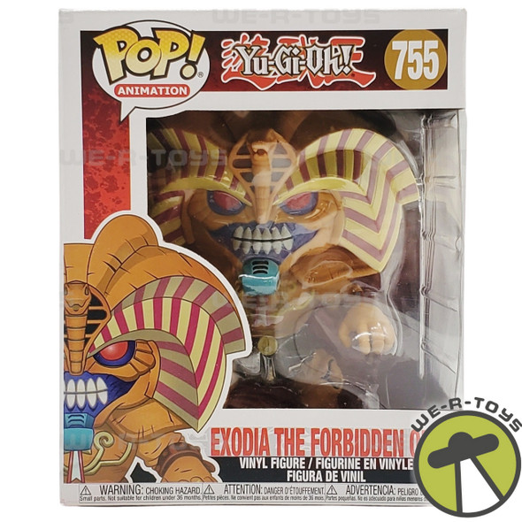  Yu-Gi-Oh! Exodia The Forbidden One 2020 Funko Super Pop! Animation Vinyl NEW 