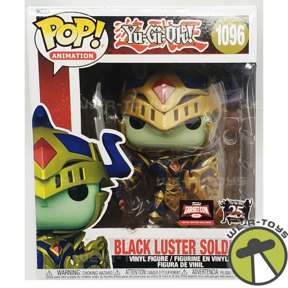 Yu-Gi-Oh! Black Luster Soldier Target Con Funko Super Pop! Animation Vinyl NEW