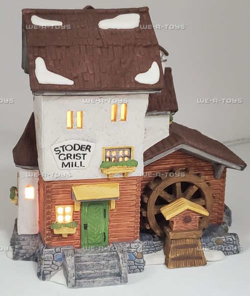Department 56 Stoder Grist Mill Alpine Village Series 5953-6 Lighted Building