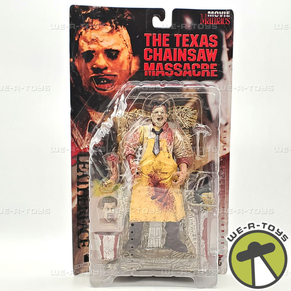 Leatherface Movie Maniacs Series 1 Texas Chainsaw Massacre Figure 1998