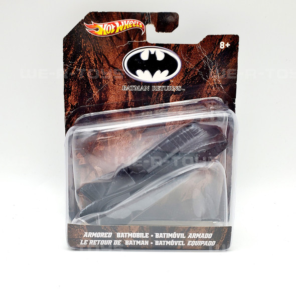 DC Hot Wheels Batman Returns The Batmobile Vehicle Car Mattel 2015 NRFP