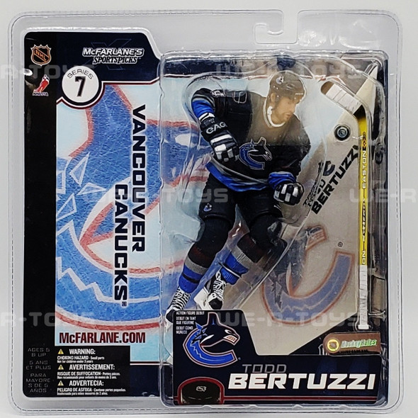 NHL Vancouver Canucks #44 Todd Bertuzzi Action Figure McFarlane 2003 NRFP
