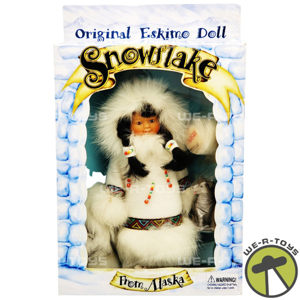 Snowflake From Alaska Snowflake from Alaska Original Eskimo 7" Doll With Dog NRFB