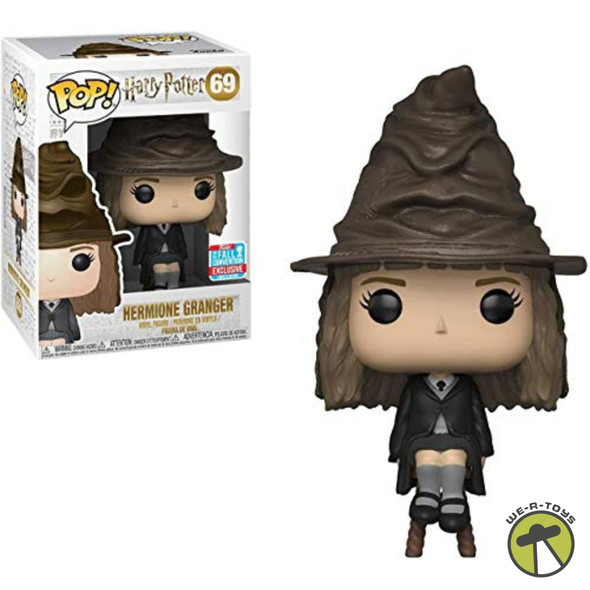 Funko Pop Harry Potter 69 Hermione Granger Sorting Hat Fall Convention Exclusive