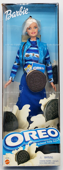 Oreo School Time Fun Barbie Doll Blue Outfit 2001 Mattel 55194