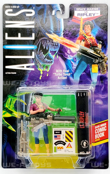 Aliens Space Marine Lt Ripley Real Turbo Torch Action 1992 Kenner NRFP