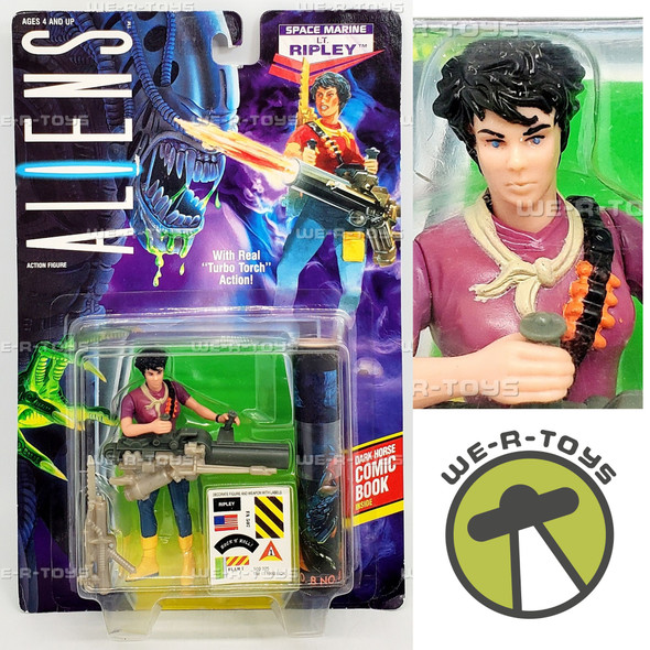 Aliens Space Marine Lt Ripley Real Turbo Torch Action 1992 Kenner 65790
