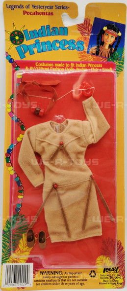 Totsy Indian Princess Pocahontas Fashion Set Totsy #29029 NRFP