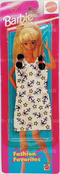 Barbie Fashion Favorites Sailor Themed Shift Dress 1995 Mattel No. 68000-91 NRFP