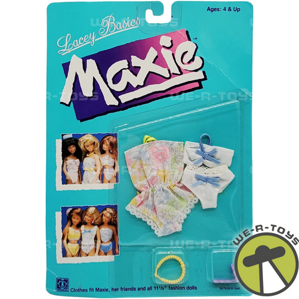  Maxie Lacey Basics Lingerie Set For 11.5" Fashion Dolls 1988 Hasbro 8279 NRFP 