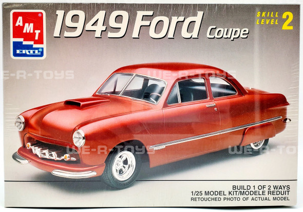 Ertl 1949 Ford Coupe 1/25 Model Kit Skill Level 2 Over 130 Parts Ertl 1991 NEW