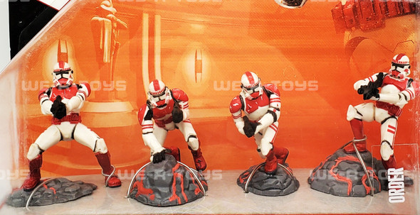 Hasbro Star Wars Unleashed Battle 4 Pack Shock Trooper Pack