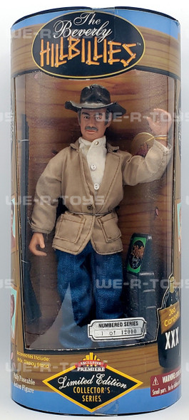 The Beverly Hillbillies Jed Clampett Fully Poseable Action Figure 1997 NRFB