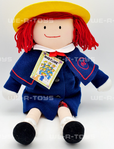  Madeline in School Outfit 19-inch Plush Storybook Character Eden DIC 1996 NWT 