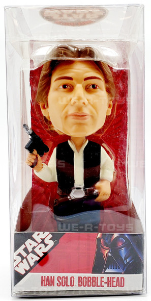 Star Wars Han Solo Wacky Wobbler Bobble Head Vinyl Figure 2007 Funko 08251