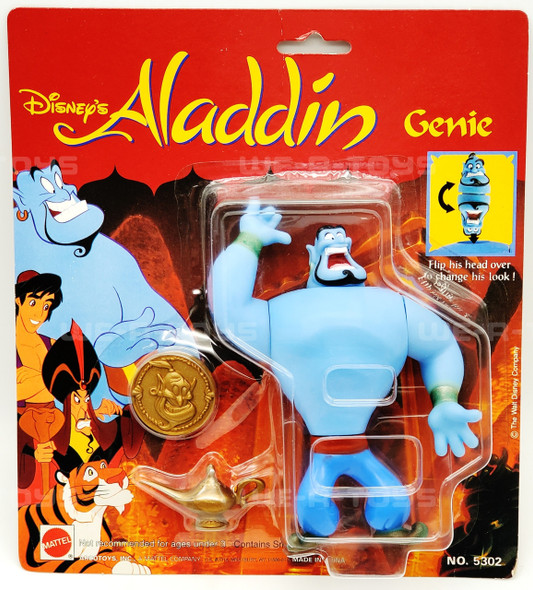 Disney's Aladdin Genie 5" Action Figure Mattel No. 5302 NRFP