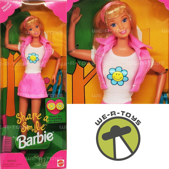 Share a Smile Barbie Doll Special Edition 1996 Mattel 17247 NRFB