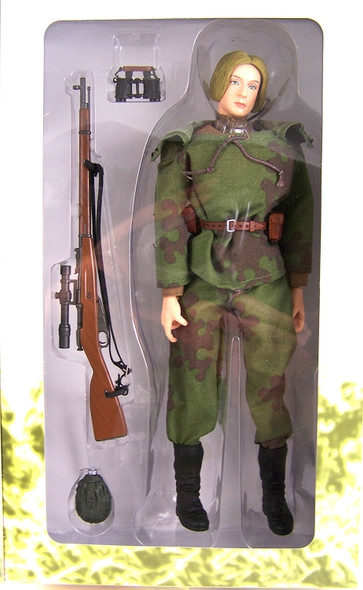 Dragon WWII Stalingrad 1942 Svetlana Soviet Sniper 12" Action Figure