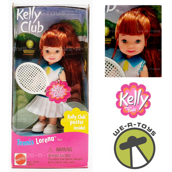 Tennis Lorena Doll Barbie Kelly Club 1999 Mattel 24603