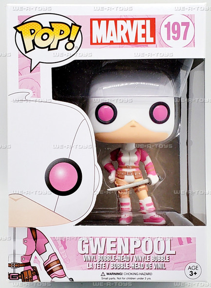 Funko Pop Marvel 27 GwenPool Bobble-Head Vinyl Figure