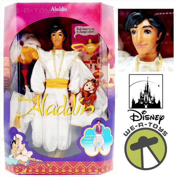 Disney's Aladdin Doll with Authentic City Outfit 1992 Mattel 2548