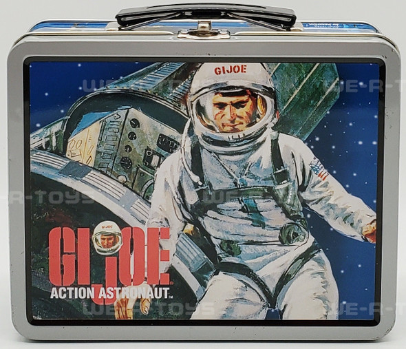  G.I. Joe Action Asronaut Tin Lunchbox 1998 Hasbro USED 