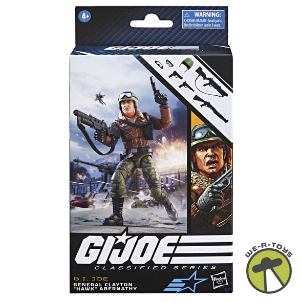 G.I. Joe Classified Series General Clayton Hawk Abernathy Action Figure