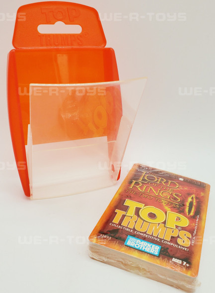The Lord of the Rings Lord of the Rings: The Two Towers Top Trumps Card Game 2003 Hasbro #41493 NRFP