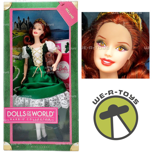 Ireland Barbie Dolls of The World Pink Label 2011 Mattel W3440