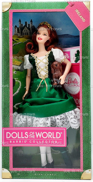 Ireland Barbie Dolls of The World Pink Label 2011 Mattel W3440