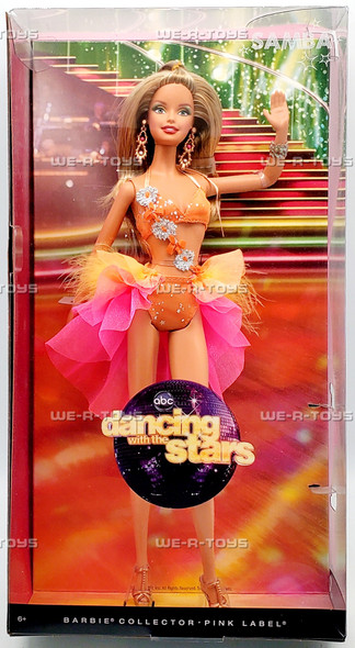 Dancing with The Stars Samba Barbie Doll Pink Label Mattel W3317