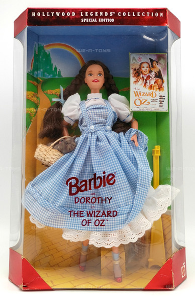 Dorothy in The Wizard of Oz Barbie Doll Hollywood Legends 12701 Mattel 1994