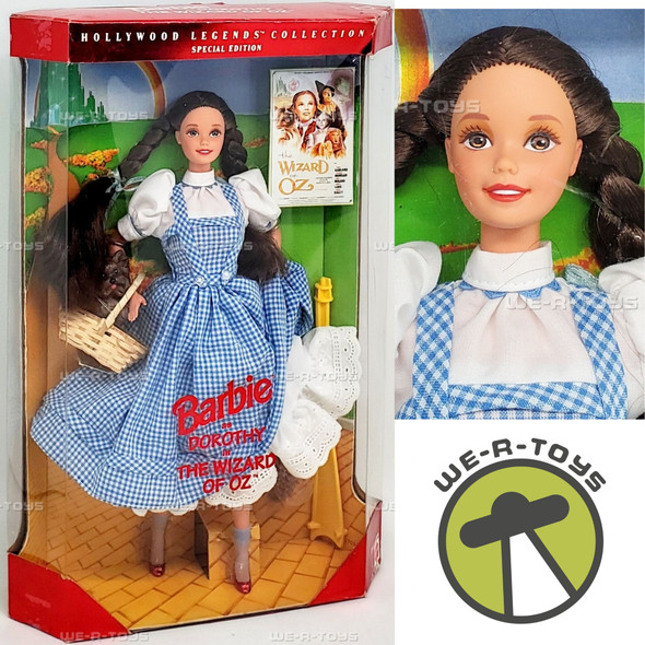 Dorothy in The Wizard of Oz Barbie Doll Hollywood Legends 12701 Mattel 1994