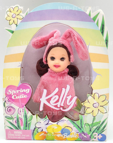 Kelly Spring Cutie Melody as a Bunny Rabbit Easter Doll Mattel 2005 #H7676 NRFB