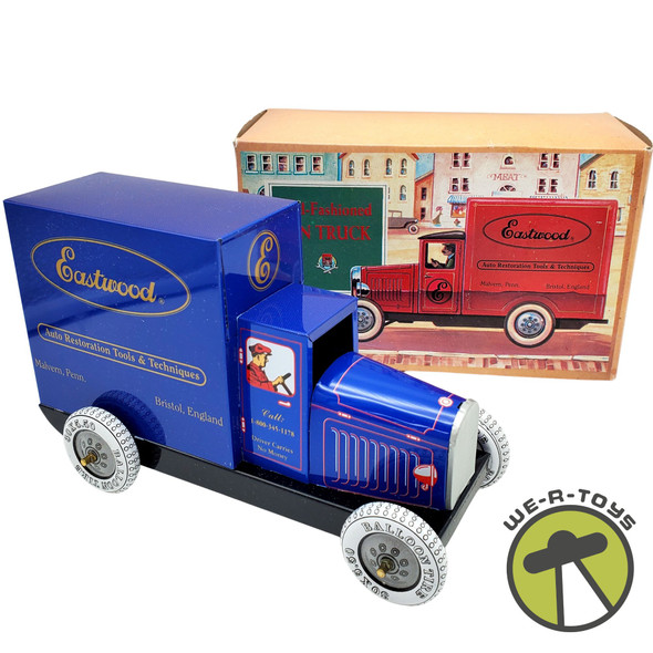 Old-Fashioned Blue Tin Truck The Eastwood Automotive Company Easthill 1993 NEW