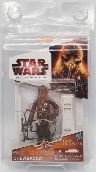 Star Wars Legacy Collection Chewbacca w/ Battle Gear 2009 Hasbro 91432 NRFP